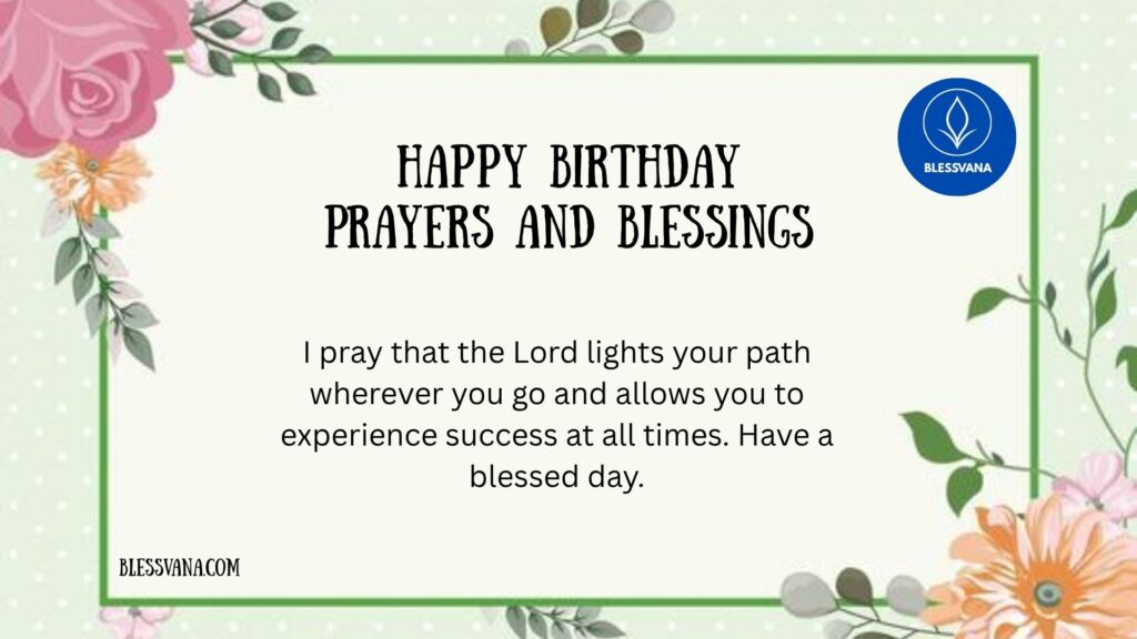 Happy Birthday Prayers and Blessings