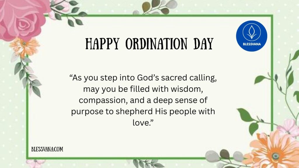 Happy Ordination Day